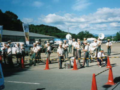 自衛隊によるブラスバンド